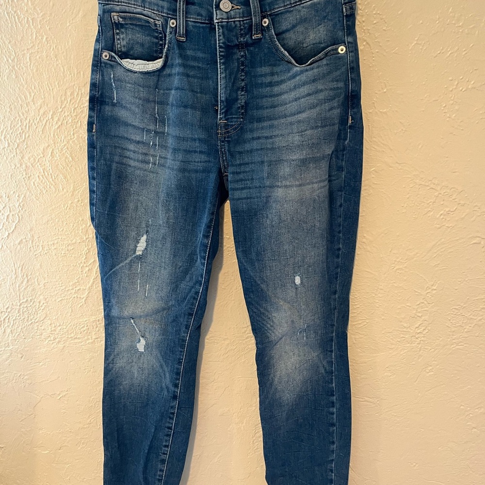 Lucky Brand High Rise Ankle Jeans
